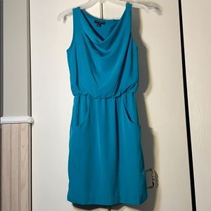 Banana Republic teal dress